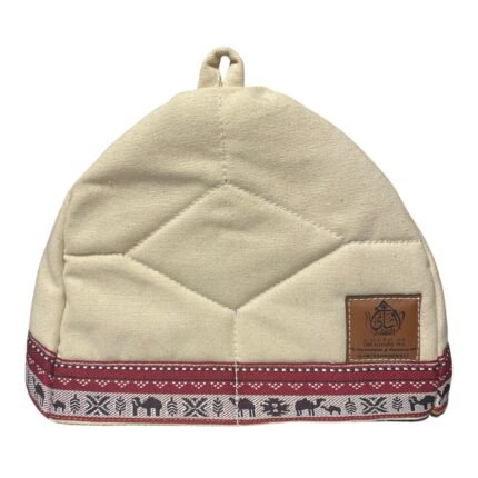 غطاء ابريق حافظ للحراره لون ابيض حجم كبير