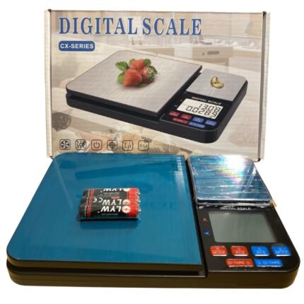 ميزان للشاي مزدوج قابل لإعادة الشحن